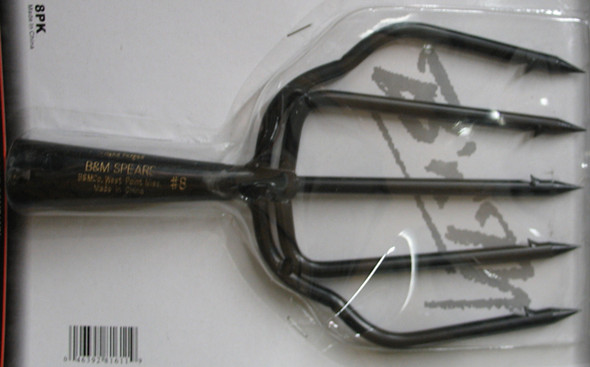 B'n'M Spear Fish 5 Prong 10-Inch - Heavy-Duty Fishing Accessory