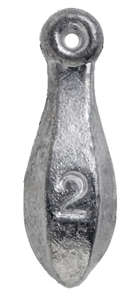 Bullet Weights BW Bank Sinker 10 oz - 5 lb Bag for Fishing
