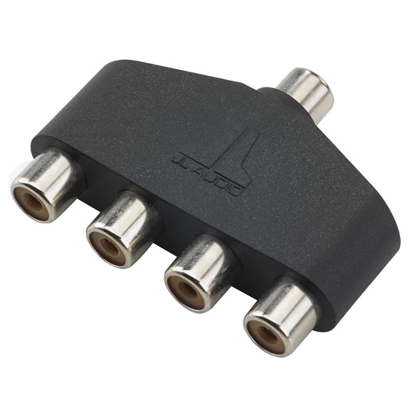 JL Audio Core 4-Way Audio Interconnect Splitter XD-AICS-1F4F for Automotive and Marine Systems