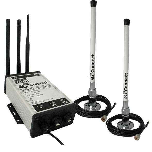 Digital Yacht 4G Connect Pro ZDIG4GCPRO-US Dual Antenna LTE Internet Solution