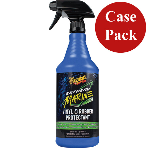 Meguiar's Extreme Marine Vinyl & Rubber Protectant - Case of 6