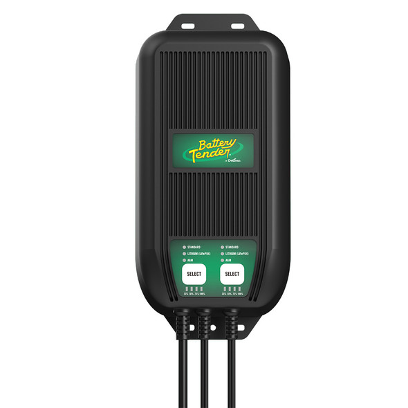 Battery Tender WaveCharge Pro 2-Bank 12V 20A Marine Battery Charger (Part #022-1007-DL-WH)