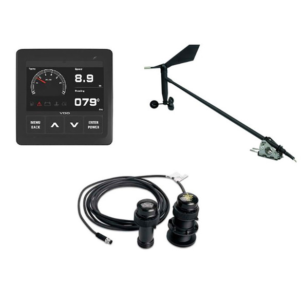 Veratron Navigation Kit for Sailboats with Wind Sensor, Transducer, and Display - Part A2C1352150002