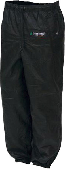 Frogg Toggs C50 Pro Action Rain Pants - Black, Men's Medium