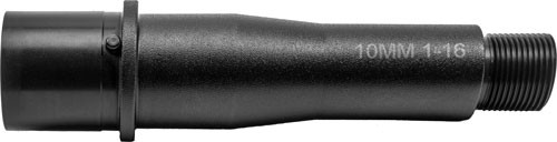 New Frontier Armory 10mm Auto Match Grade Barrel - 4 Inch Black Nitride Finish, Threaded for AR-15