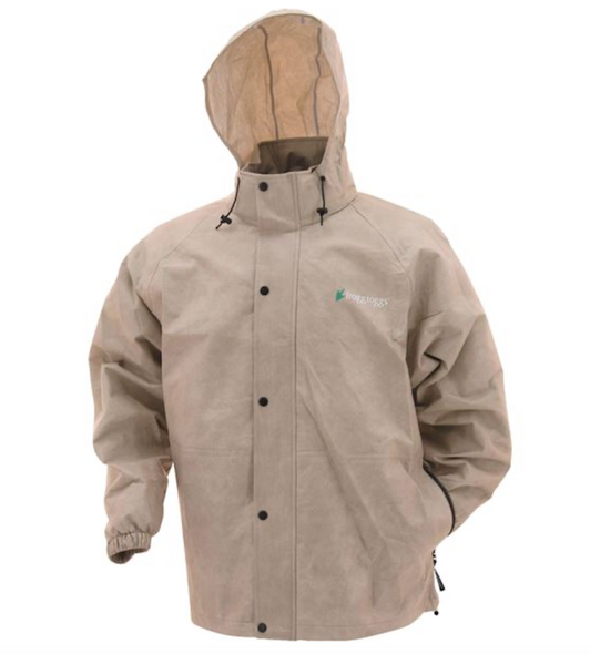Frogg Toggs FT Classic Pro Action Jacket in Khaki, Part Number PA63123-04-S