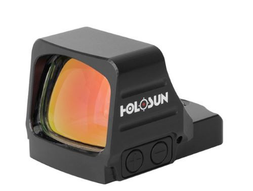 Holosun 407 Red Dot 6MOA Large in Black Matte - Holographic Sight with Parallax-Free Design