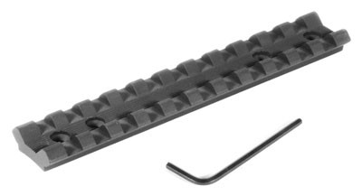 Evolution Gun Works EGW 46101 Scope Base for Ruger 10/22 Takedown with Picatinny Rail and Black Matte Finish