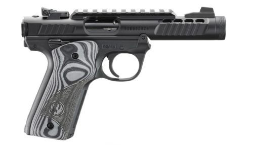 Ruger Mark IV 22/45 Lite .22 LR Semi-Auto Pistol with 4.4-Inch Barrel and Adjustable Sights