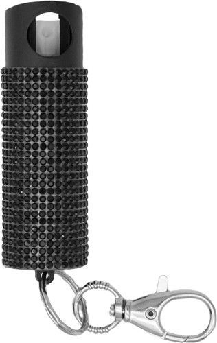 Guard Dog Security Bling It On Pepper Keychain Spray - 1/2 Ounce with Twist Top and Gem Bling Design