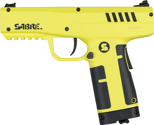 Sabre Compact Launcher SLP1C – 3-in-1 Pepper, UV Dye & Tear Gas Formula with Soft Case