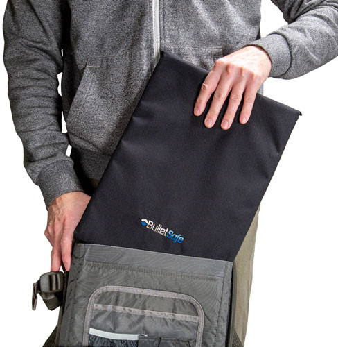 BulletSafe Bulletproof Level IIIA Body Armor Plate - Lightweight and Washable