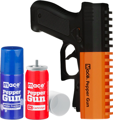 Mace Pepper Spray Pepper Gun - 28 Grams with OC Pepper Cartridge and UV Dye