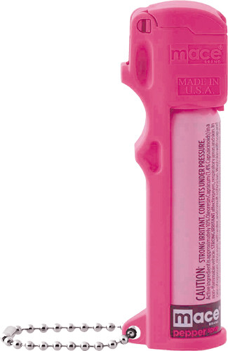 Mace Personal Pepper Spray with Stream Spray Pattern – 18 Grams, Red Pepper & UV Dye