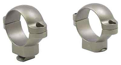 Leupold Standard 30mm Steel Rings with Matte Silver Finish