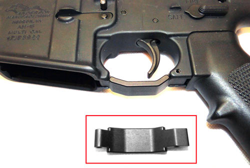 TPS ARMS AR-15 Enhanced Trigger Guard - Black Billet Aluminum