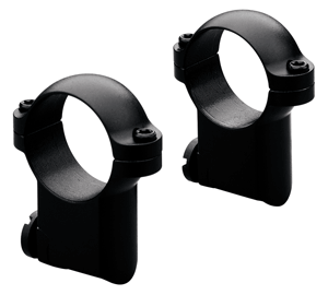 Leupold Ruger M77 Ring Set - 1 Inch Diameter, Black Matte Finish
