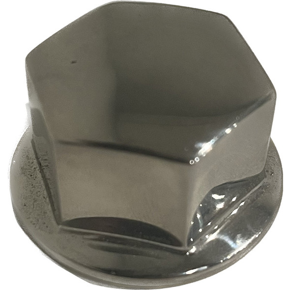 Uflex USA M12 Chrome Wheel Nut for Uflex Steering Wheels