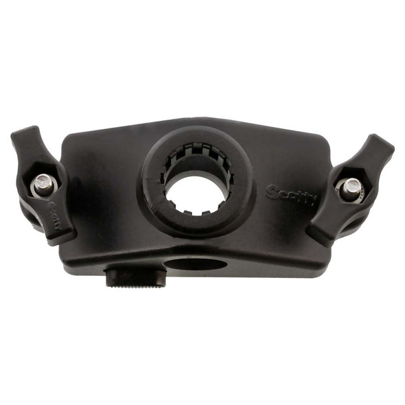 Scotty 0343 Locking Gunnel Track Mount for Boats - Secure, Tool-Free Installation