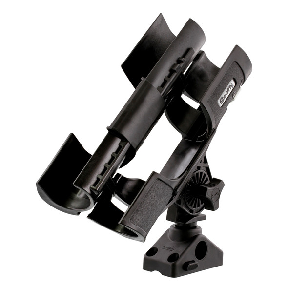 Scotty ORCA Rod Holder with 241L Side/Deck Mount - Model 400-BK