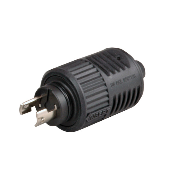 Scotty ConnectPro Marine-Grade Electric Plug with Locking Blades and Watertight Seal - Part Number 2127