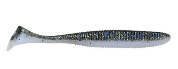 JACKALL LURES Jack Rhythm Wave 3.8 7BG BGILL/PRL – Versatile Soft Plastic Bait for Bass and Predator Fishing
