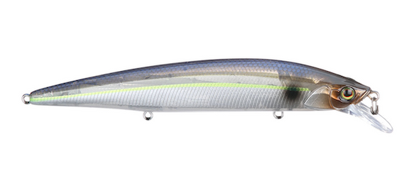 JACKALL LURES Rerange 110 SG Threadfin Shad – Versatile Swimbait for Freshwater and Saltwater Fishing