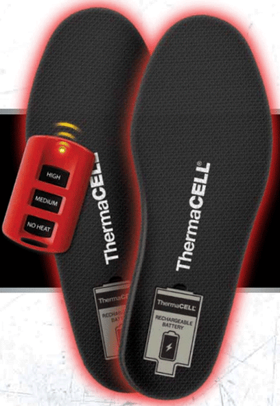 Schawbel Technologies LLC TC Heated Insoles Proflex Small 3.5-5 for Comfortable Warmth