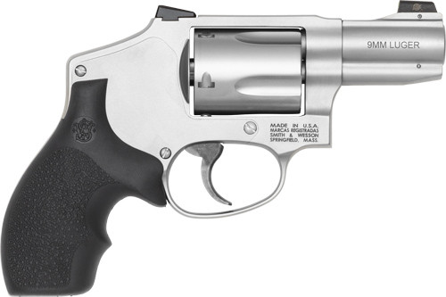 Smith & Wesson 940-3 9mm J Frame Revolver with Stainless Finish and Night Sights
