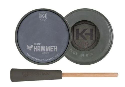 Knight and Hale Hammer Pot Mechanical Slate Call in Black
