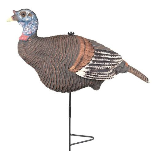 Knight and Hale Lookout Hen Lifesize Turkey Decoy with Heavy-Duty Metal Stakes