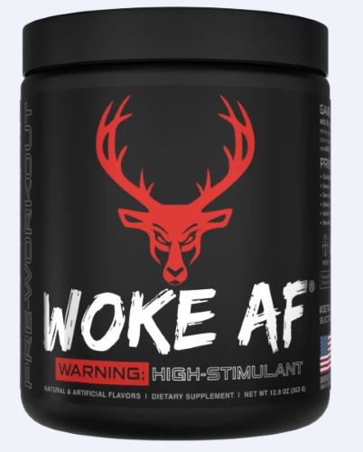Bucked Up Pre-Workout Woke AF - Energy & Focus Formula, 8.8 oz