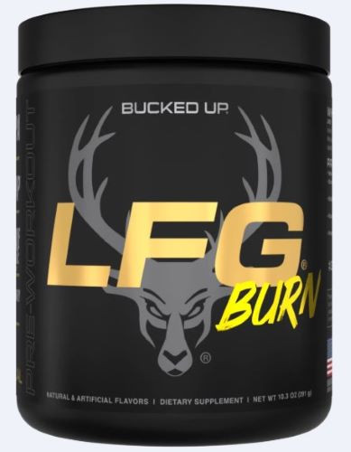 Bucked Up Pre-Workout LFG Burn - Energy and Fat Burner Supplement
