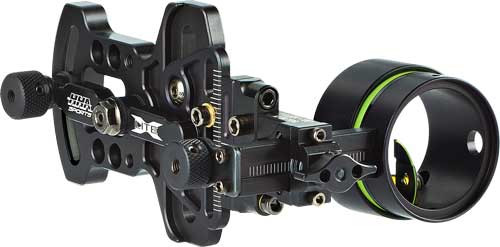 HHA Sports Optimizer Lite X 5519 Adjustable Bow Sight with Lens Kit and Blue Burst Light