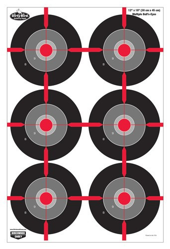 Birchwood Casey B/C Target Dirty Bird 12" x 18" Splatting Paper - 8 Sheets