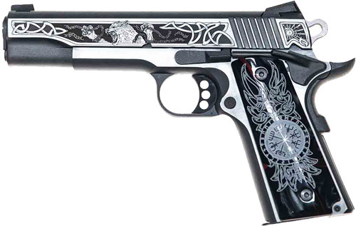 Colt Delta Elite FENRIR 10mm Auto Semi-Auto Pistol with Brushed Engraved Slide and Bi-Tone Finish