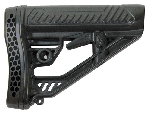 Adaptive Tactical AT02012 AR-15/M4 Adjustable Stock with Rapid Adjustment Lever and QD Swivel