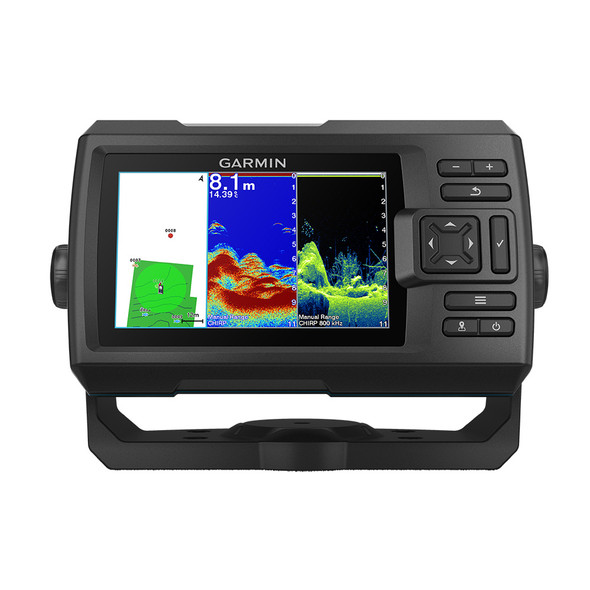 Garmin STRIKER Vivid 5cv Fishfinder - High-Resolution Color Display with GPS and Waypoint Marking
