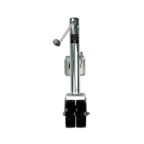 Powerwinch Utility Series Jack - 1500 lb, Bolt-On, Double Wheel, Zinc