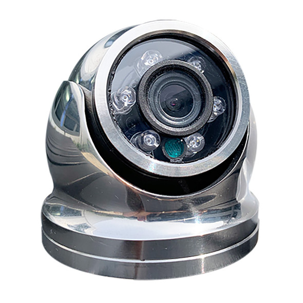 Iris Innovations IRIS-S060-36 Marine Grade Stainless Steel Mini Dome Camera with Multi-Format Video Output