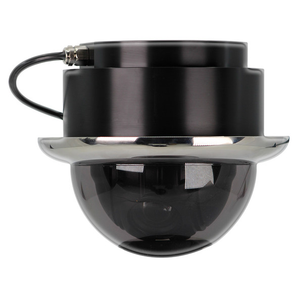 Iris Innovations IRIS106 Miniature Marine PTZ Dome Camera with Stainless Bezel and 1000TVL Resolution