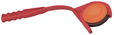 MTM EZ-II-30 Clay Target Thrower - Manual 19-Inch Red Plastic Throwing Device