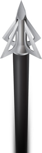 Slick Trick Standard Broadhead with 1-Inch Diameter * Stainless Steel Fixed Blade for Reliable Hunting Performance