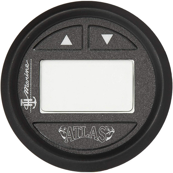 T-H Marine Supplies ATLAS Hydraulic Gauge Kit for 4 and 8 Inch Jack Plates with Black Bezel