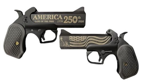 Bond Arms 250 Anvil .45LC/410 Stainless Steel Break Action Handgun - Model BA250TH-BLK-45410