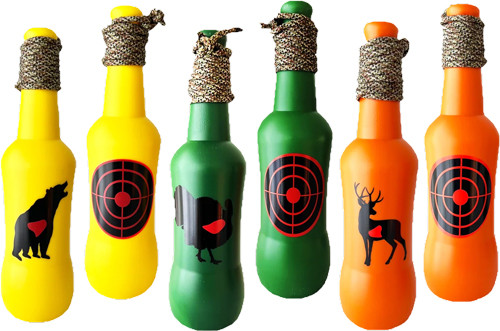 Bash Target Supply B757 Impact Seal Bottle Target - Pack of 6, Case of 24