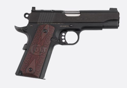 Colt Lightweigt Commander .45 ACP Semi-Auto Pistol with Novak Fixed Sights and G10 Grip
