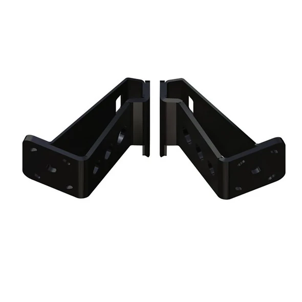 Power-Pole Dual-Braced S-8-6 Side-Mount Adapter Plate Kit – Black