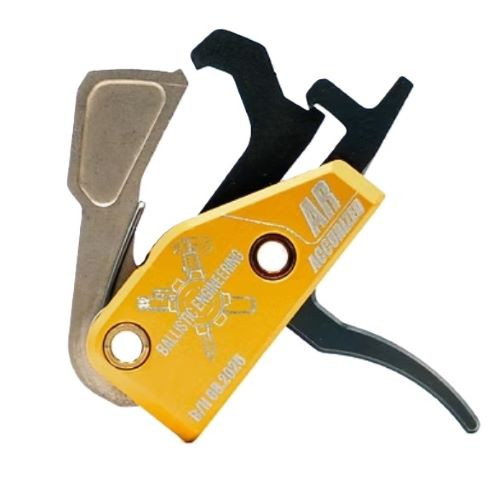 Ballistic Engineering AR15 Trigger (Part ARACCUCR) – 2.5-5 lb Pull Weight with Stainless Steel Bushings