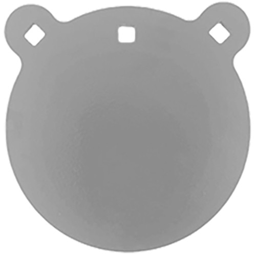 Bash Target Supply AR500 Steel Gong Target - 8 inch Diameter, Laser Cut Precision for Rimfire and Rifle Shooting